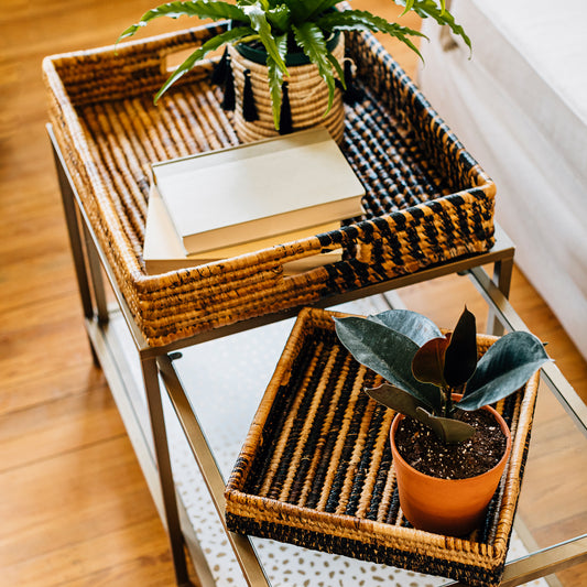 Parker Banana Leaf Trays